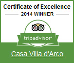 certificato d eccellenza 2014 casa villa d arco